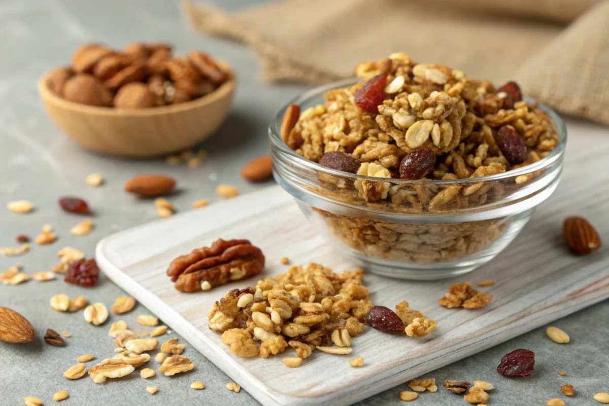 Naturally Crunchy Homemade Granola